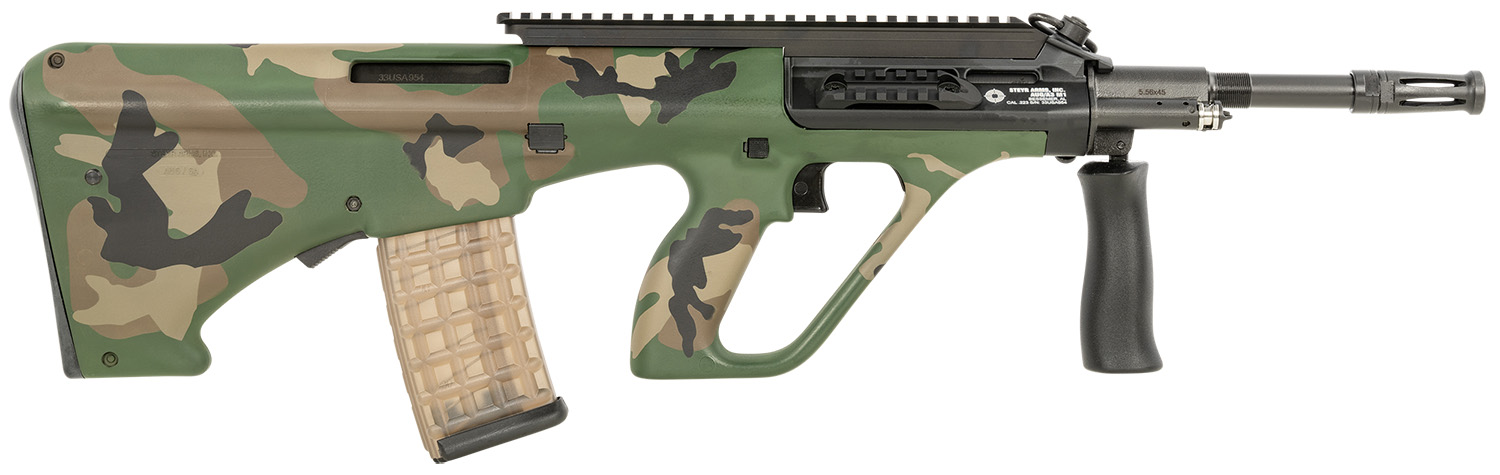 Steyr Arms Augm81camo Aug A3 M1 Nato 556x45mm Nato 301 16 Black Rec M81 Woodland Camo Fixed 3199