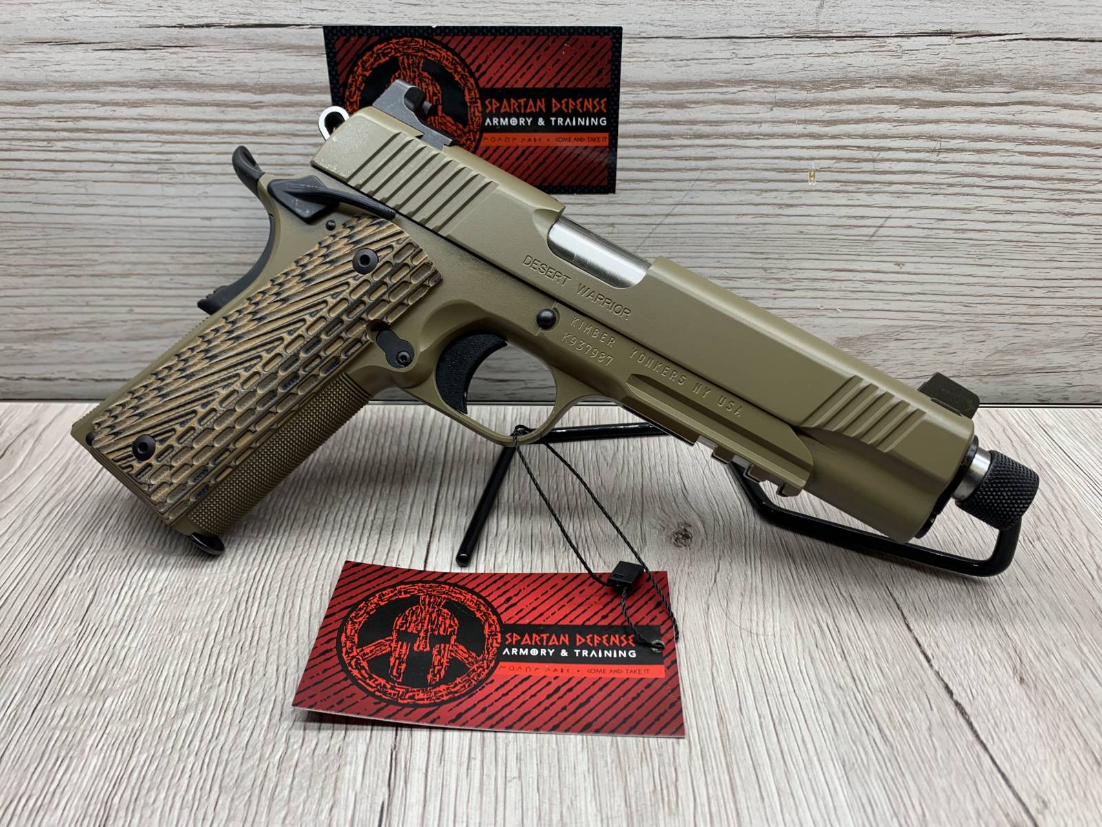 Kimber Desert Warrior With Threaded Barrel 45 Auto (acp) 5.5in