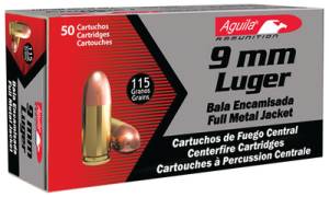 38 Super A+P FMJ Aguila Box 50rds.