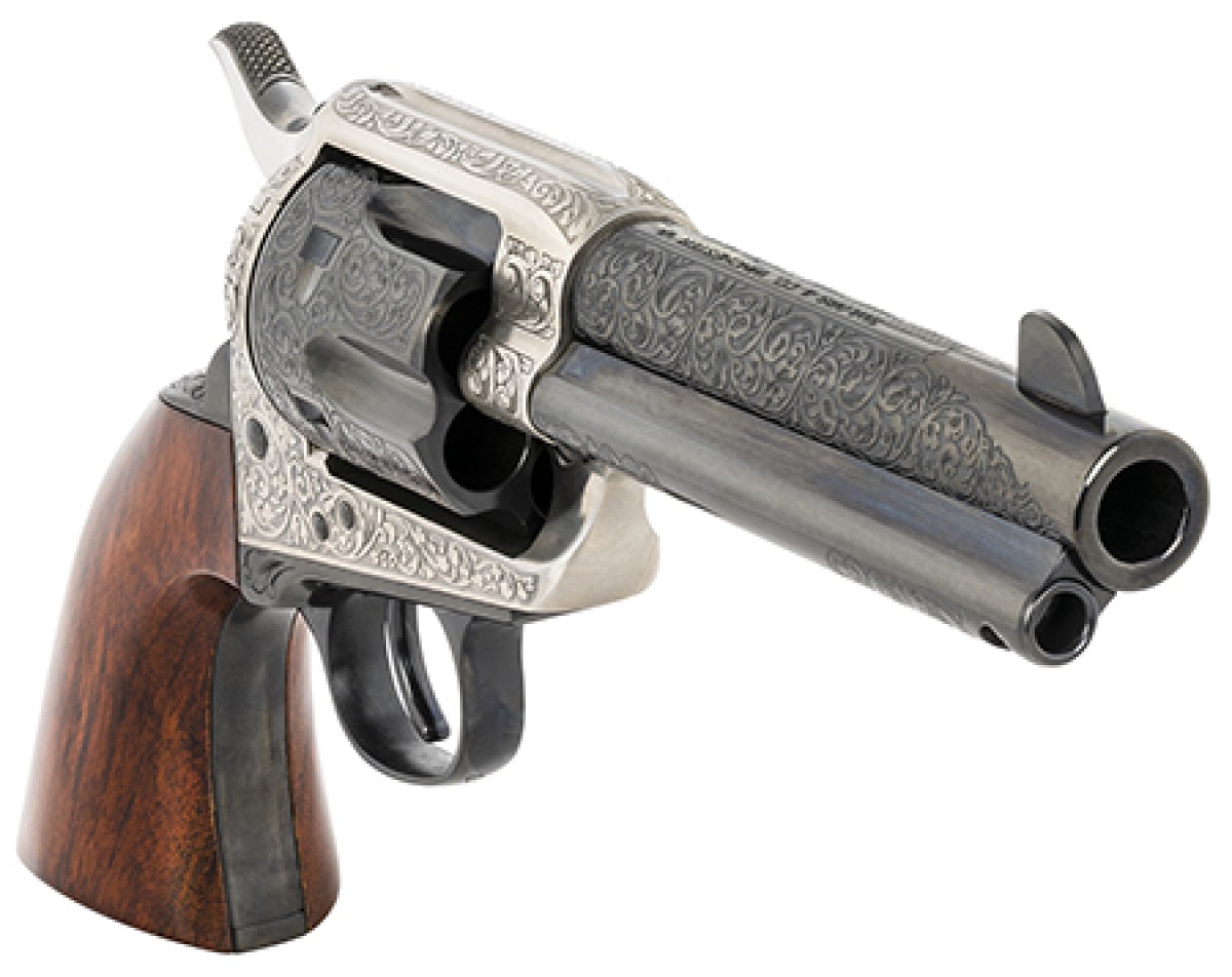 Taylors & Company 550925 1873 Cattleman 45 Colt (LC) Caliber with 4.75" Blu-img-1