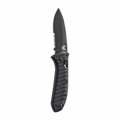 Benchmade Assisted Opening Knives Presidio II Auto Axis - Serated Black Mod-img-0