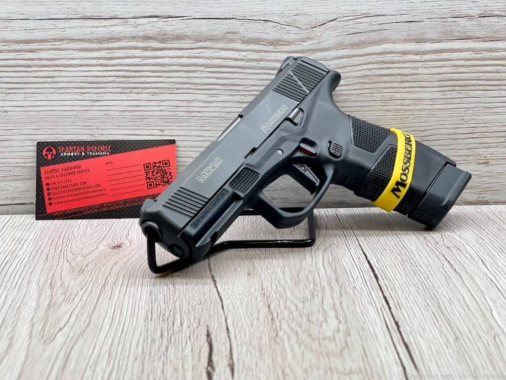 MOSSBERG MC2C 9MM 13/15 RDS 3.9" PISTOL WITH CROSS-BOLT SAFETY BLACK 89014-img-1