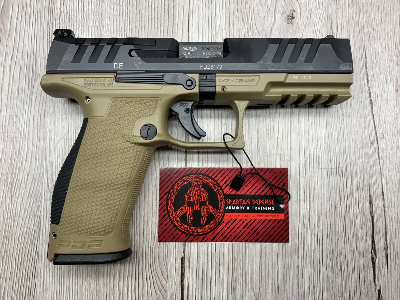Walther Arms PDP Full Size 9mm Luger 18+1 4.50" FDE Tan 2858380-img-2
