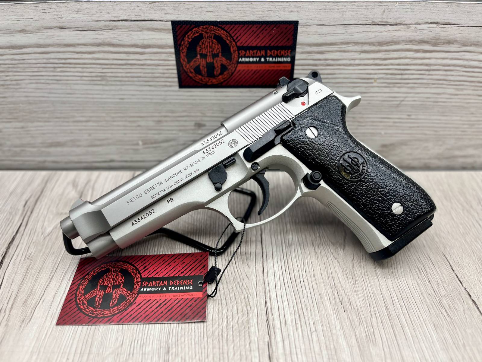 Beretta 92FS 92-FS 9mm Inox SS Single/Double Action Semi-Automatic Pistol