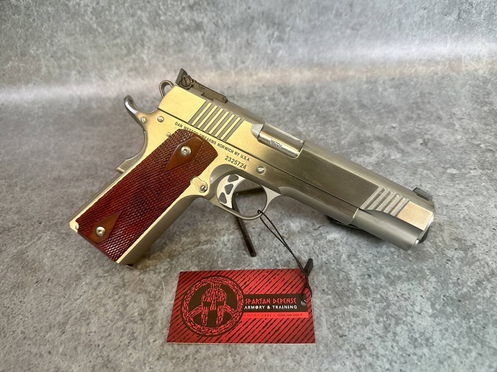 Dan Wesson Pointman Seven, Stainless Steel Frame, 45 ACP 8+1 5", 01900-img-0