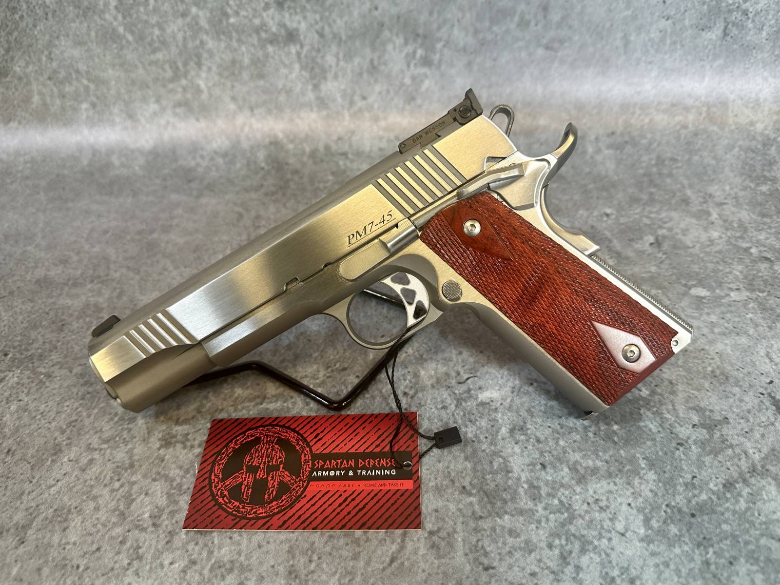 Dan Wesson Pointman Seven, Stainless Steel Frame, 45 ACP 8+1 5", 01900-img-1