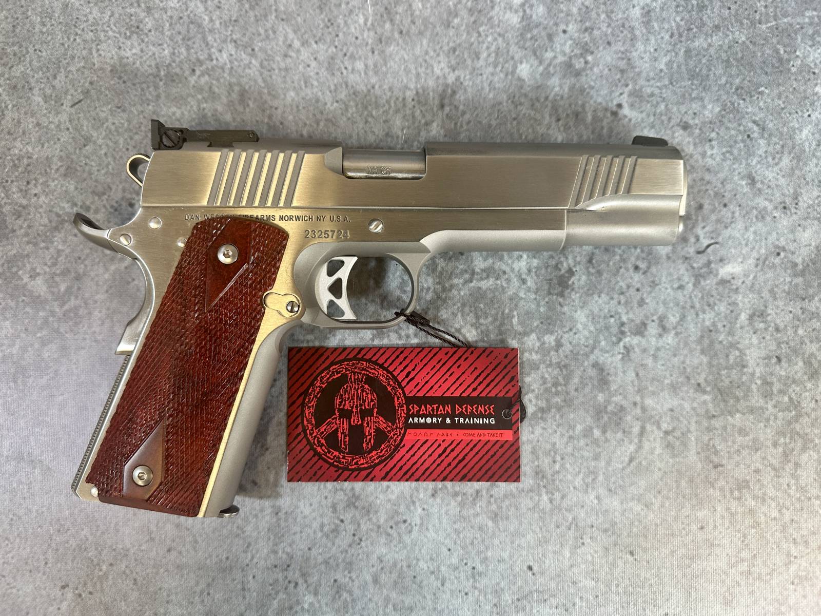 Dan Wesson Pointman Seven, Stainless Steel Frame, 45 ACP 8+1 5", 01900-img-2