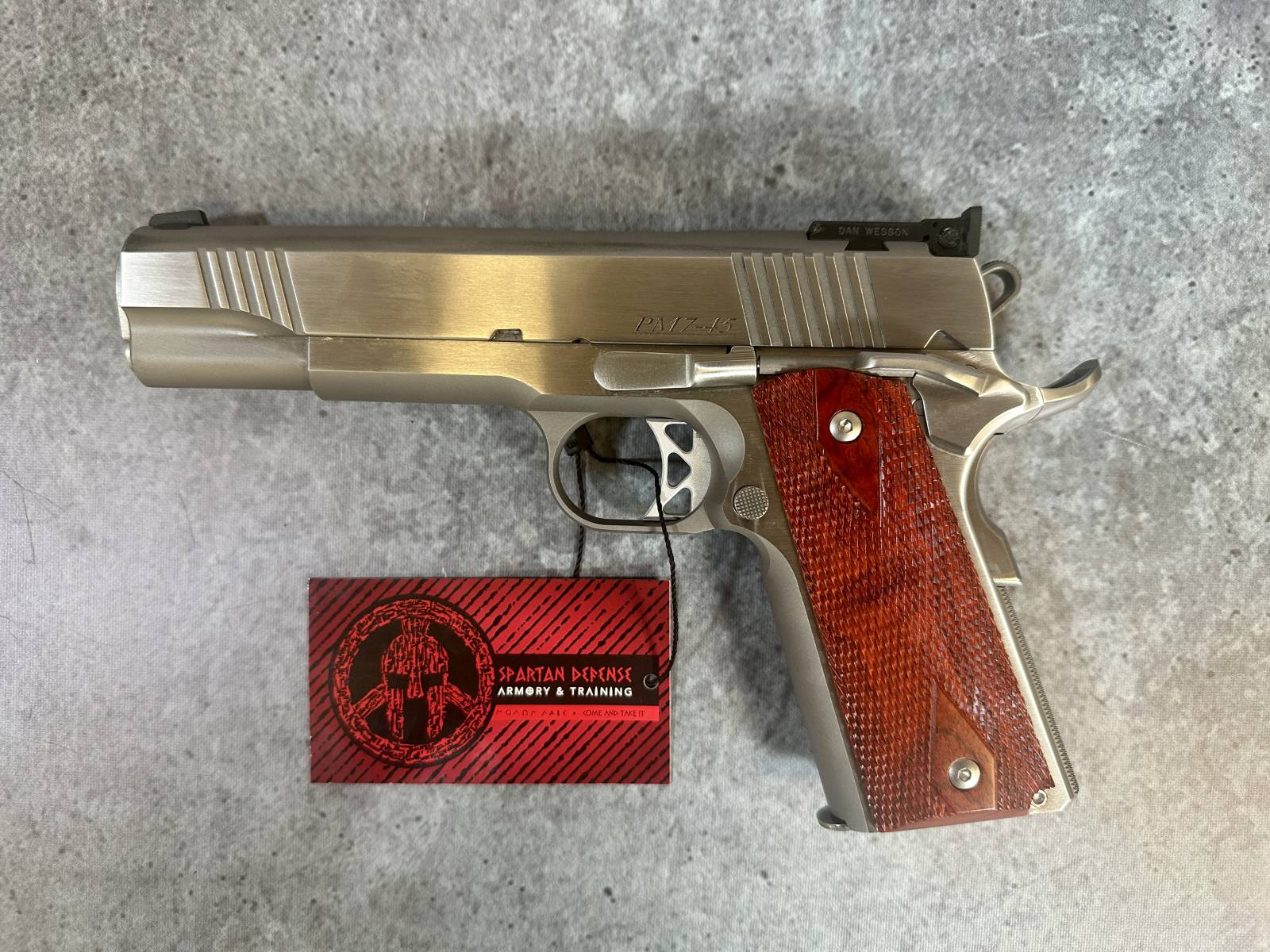 Dan Wesson Pointman Seven, Stainless Steel Frame, 45 ACP 8+1 5", 01900-img-3