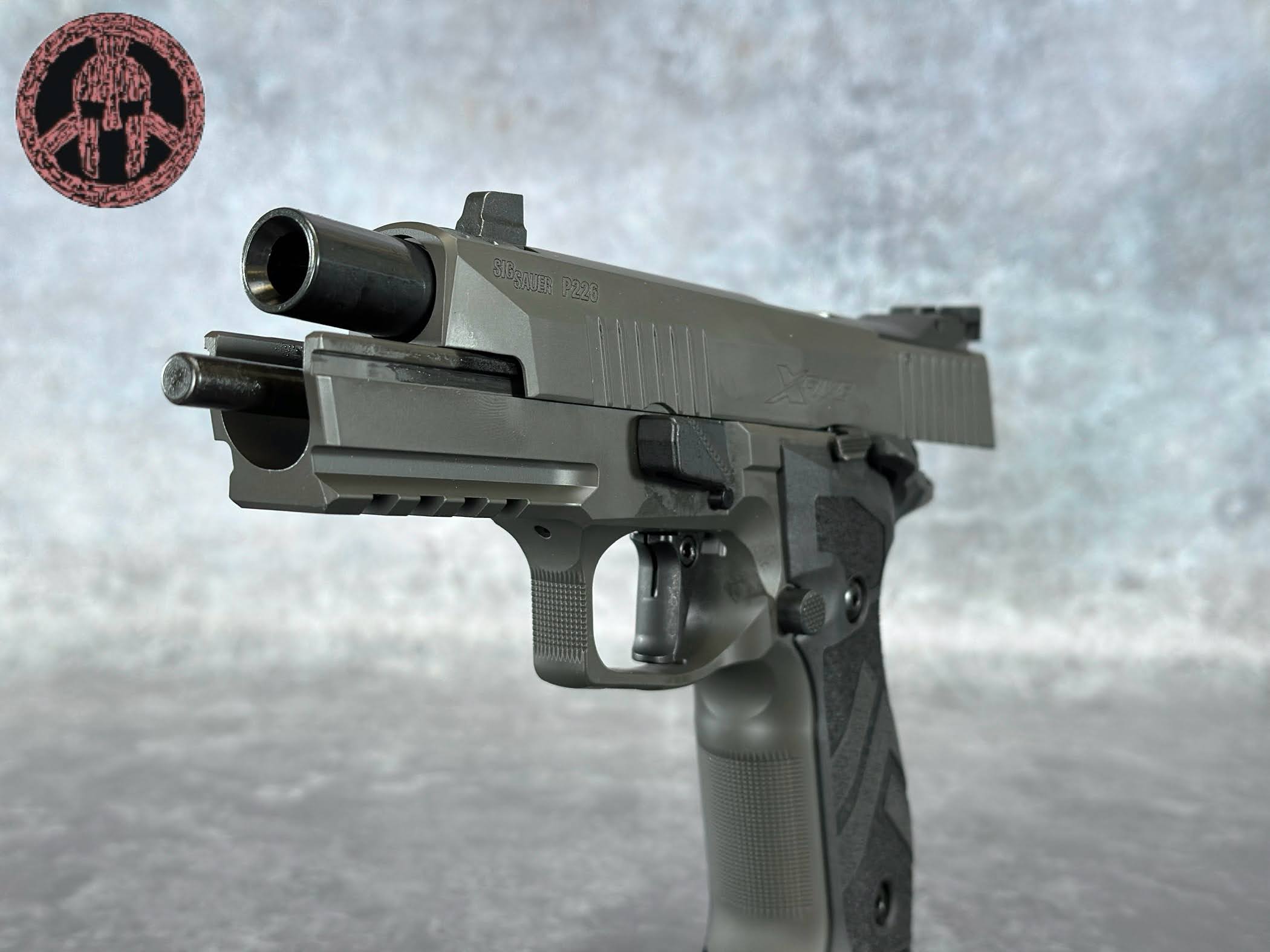 Sig Sauer XFive Legion 9mm 4.4” SAO Ported Optic Ready TXG Grip Panels-img-7