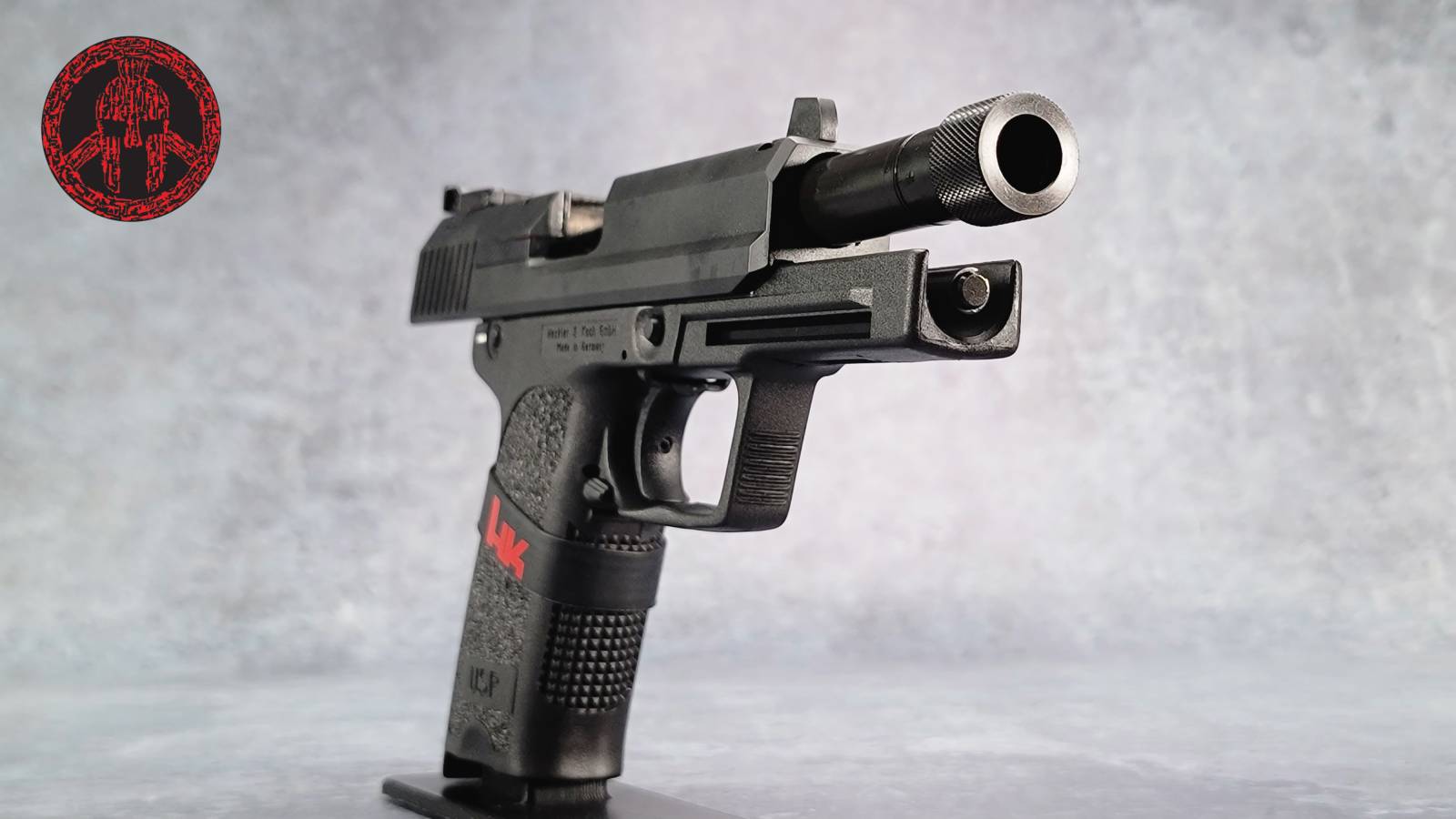 HK 81000350 USP V1 Tactical 45 ACP 5.09" 12+1 Black Steel Black Poly Grip-img-6