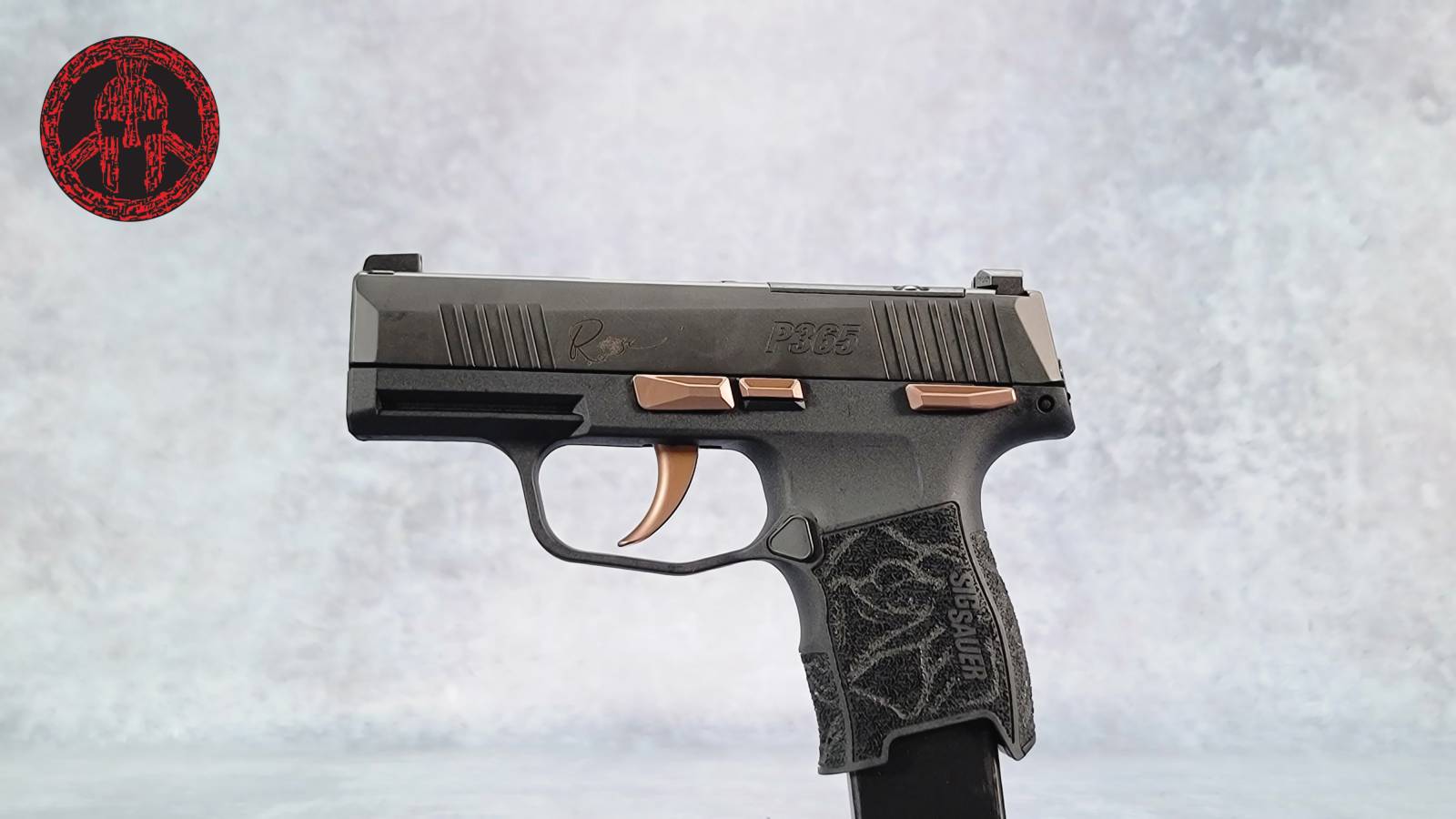 Sig Sauer P365 Rose 380 ACP 3.1" 10RD With Safe-img-1